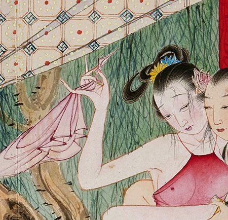 曲松县-迫于无奈胡也佛画出《金瓶梅秘戏图》，却因此成名，其绘画价值不可估量